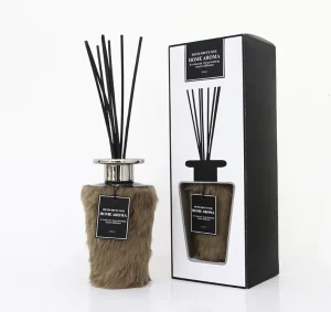 Luxury Artificial Fur Design Fragrance Reed Diffuser Eco friendly