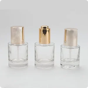 Luxury Clear 30ml Dropper Bottle Glass 40ml Cosmetic Eye Serum Cylinder Empty Drop Essential Oil Bottle Packaging with Box