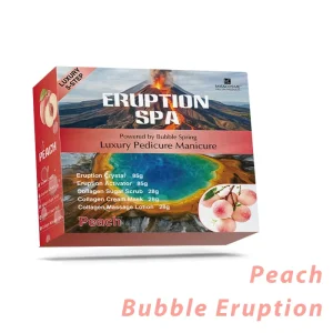 Luxury Collagen Spa Pedicure Kit 5 Step Premium Professional Custom ODM Retailer Bulk Bubble Eruption Spa Manicure Pedicure Set