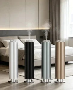 Luxury Commercial Aroma Machine Hotel Scent Diffuser 7000m3 BT App Control Timing Waterless Cold Air 1000ml Aluminum 6000F