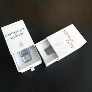 Luxury Custom Logo Perfume Bottle Atomizer Box Packaging Cosmetic Perfume Gift Set Box With Ribbon Drawer Cosmetic Perfume Box