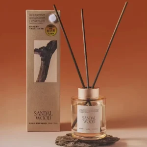 Luxury Custom Perfume Oil Stick Empty Bottle Reed Incense Diffuser With Packaging Box
