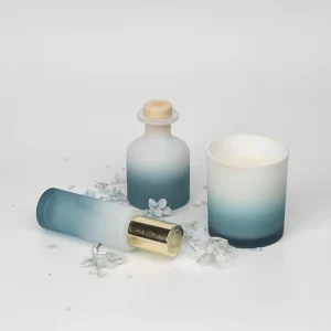 Luxury Custom Room Spray Decorative Aroma Reed Diffuser and Candle Gift Set