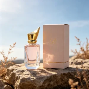 Luxury Custom made Empty Perfume Bottle Packaging Glass 30ml and 50ml Transparent Glass Fashionable Perfume Bottle