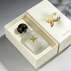 Luxury Cylinder Glass Perfume Refill Bottles with Lids Customizable Logo Packaging Boxes 30ml 50ml 100ml