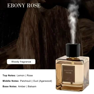 Luxury Decoration 500ml Eco Friendly Alcohol Free Transparent Glass Jar Reed Oil Aromatherapy Diffuser