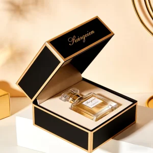 Luxury Eco friendly Perfume Skin Care Bottle Customizable Paper Box Dust Bag Complete Presentation Set for Premium Fragrance