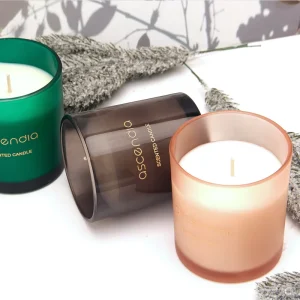Luxury Glass Jar Scented Candle Soy Wax Home Fragrance Candle Retail Ready Private Label Gift Candle Supplier Custom Logo