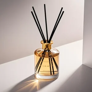 Luxury Glass Reed Diffuser Set Customized Fruity Reed Diffuser Sets Home Fragrance Gift