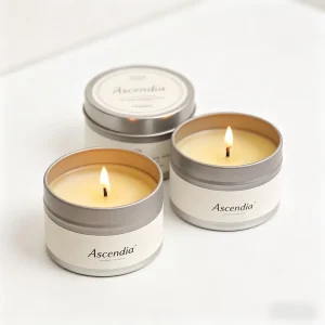Luxury Gold Decorative Glass Scented Candle Soy Wax Aromatherapy Candle Private Label Custom Logo Wedding Home Gift OEM ODM