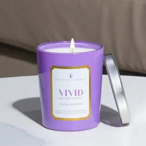 Luxury Hand Poured Purple Round Base Scented Candles Long Lasting Holiday Fragrance for Festive Ambiance and Relaxation