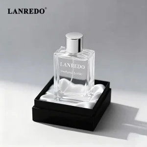 Luxury Handmade Cardboard Paper Packaging Box 50ml 100ml Square Cosmetic Empty Perfume Set Box