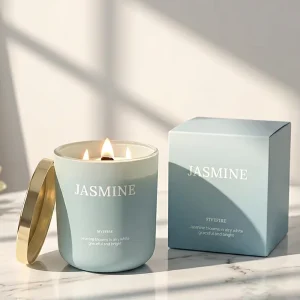 Luxury Handmade Modern Holiday Scented Candles With Custom Logo & Color Soy Wax Aromatherapy Environment-Friendly Package Set