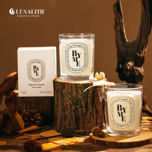 Luxury Handmade Scented Candles Bulk Indoor Smokeless Natural Soy Wax Aromatic Candle