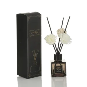 Luxury Home Fragrance Reed Diffuser Sets 50ml to 200ml Square Glass Air Fresheners Various Sizes with Elegant Bottle