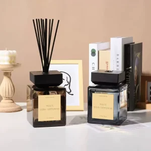Luxury Home Natural Reed Diffusers New Arrival 500ml Eco Friendly Alcohol Free BPA Free Long Lasting Glass Bottles Empty