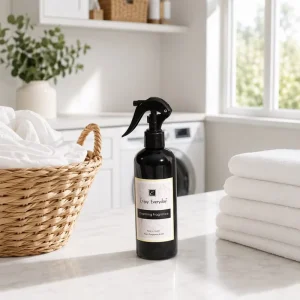 Luxury Hotel Suite Refresh 300ML Black Bottle Pillow Spray for Bedding Spray Pump Export Carton Custom Label Bulk Supply