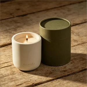 Luxury Machine Made Soy Wax Aromatherapy Ceramic Jar Candle Eco Friendly Modern Christmas Home Decor Gift with Custom Logo