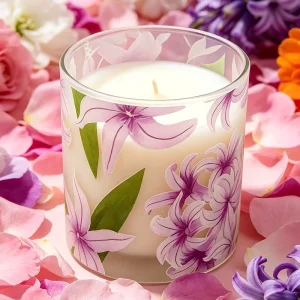 Luxury Natural Fragrance Vegetable Wax Soy Wax Long Lasting 60 Hours Perfume Aromatherapy Scented Candle in Recyclable Matte Jar
