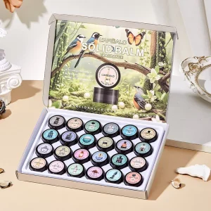 Luxury Originals Fragrance Perfumes Travel Mini Women’s Men’s Solid Perfume Balm Gift Set
