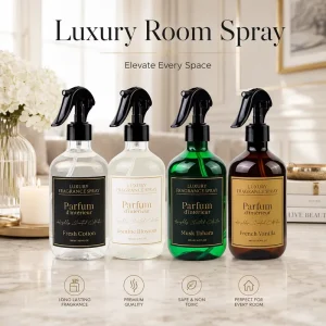 Luxury Private Label Eco Friendly 500ml Non Toxic Room Spray For Hotels Home Fragrance