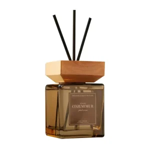 Luxury Private Label for Reed Diffuser and Aroma Candle Gift Set with Lavender Scent Glass Material for Home Car Air Freshening