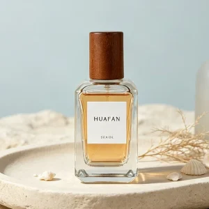 Luxury Rectangular Custom Logo Spray Glass Perfume Empty Bottle 30ml 55ml Unique Perfume Box