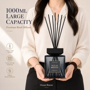 Luxury Reed Diffuser Collection 1000ml With Custom Packaging For Retail Brands