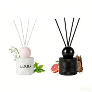 Luxury Reed Diffuser Set Natural Essential Oils Long Lasting Fragrance Modern Minimalist Design BPA Free for Home