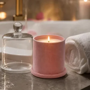 Luxury Soy Wax Cloche Scented Candle Minimalist Nordic Style Soft Glow for Home Decor Gift