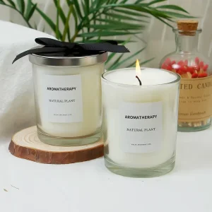 Luxury Soy Wax Scented Candle Gift Set Handmade Indoor Aromatherapy Customized Essential Oil with Box