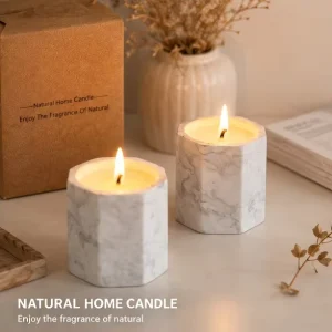 Luxury Soy Wax Scented Candle with Long Lasting Burn Time and Premium Fragrance for Home Decor and Gift Giving