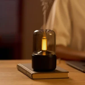 Luxury USB 120ml Air Humidifier Ultrasonic Electric Mini Essential Oil Diffusers Automatic Aroma Diffusers