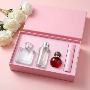 Luxury Women’s Perfume Set with Glass Bottles Long Lasting Fresh Fragrance for Multiple Occasions in Stock Factory Direct Sales