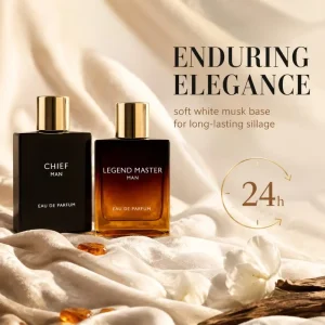 Luxury Woody Scent Men’s Eau De Parfum Spray Long Lasting Fragrance for Daily Commute Leisure and Social Events