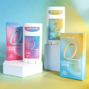MELAO Aluminum Free Deodorant Stick Antiperspirant Fresh Classic Cologne 72H Odor and Wetness Protection Deodorant Stick