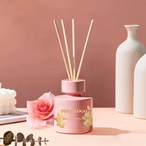 MULAN Luxury Reed Diffuser Eco Friendly Professional Safety Rich Rose Fragrance Long lasting Home Use High class Elegance