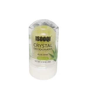 Magicare ISOOQI 60G Aloe Vera Alum Stick Potassium Alum Block Antiperspirant Stone Crystal Deodorant Underarm