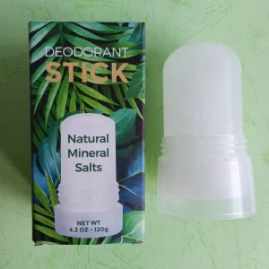 Magicare Natural Alum Salt Crystal Stone for Men and Women Deodorant Antiperspirant