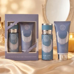 Male Fragrance Perfume Lotion Gift Sets Perfume and Body Lotion Set 110ml Body Spray 100ml Body Lotion 2 Pcs Gift Set