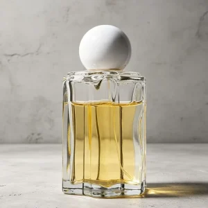 Manufacture Custom Unique Empty Clear 100ml Glass Perfume Spray Glass Bottle with Ball Lid