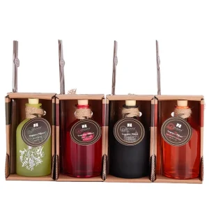 Manufacturer Corrugated Color Box Package Scented Aroma Reed Diffuser Air Freshener