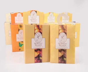 Manufacturer Direct Sale Eco friendly Scented Sachet with Hook Customized Scents Long lasting Fragrance for Wardrobe & Car