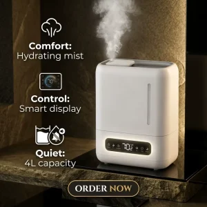 Manufacturer Home Ultrasonic Humidifier Aroma Diffuser Aromatherapy Air Humidification Modern Design
