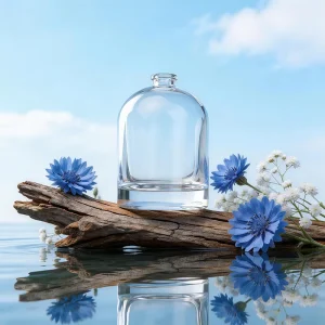 Manufacturer Matte Frost Clear Glass Leak Proof Perfume Bottles Square 30ml 50ml 100ml Glass Spray Bottles MOQ 500pcs