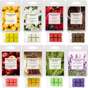 Manufacturer Supplies Scented Candle Blister Wax Melt Fragrance Burner Gift Box Soy Wax Smokeless Aromatic Wax Block