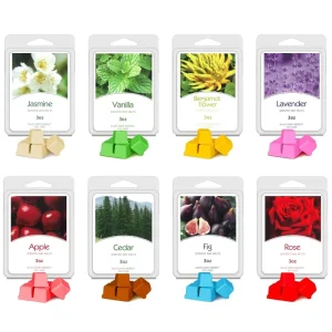 Manufacturer Supplies Scented Flameless Birthday Candle Blister Wax Melt Fragrance Burner Gift Box Soy Wax Smokeless Aromatic