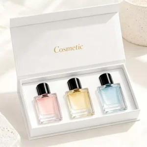 Manufacturers Magnetic Paper Packaging Luxury Gift Box for Perfume Samples Fragrance Perfume Sample Set Magnetic Package Box
