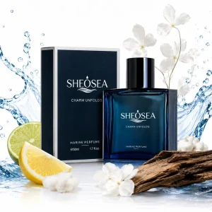 Marine Mens Perfume 1 7 Fl Oz 50ml Eau De Toilette Long Lasting Fresh Ocean Aquatic Scent Cologne Stick Modern Men Daily Work