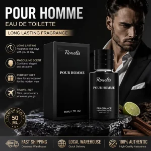 Men Fragrance Perfume Spray Long Lasting 50ml Woody Fresh Scent